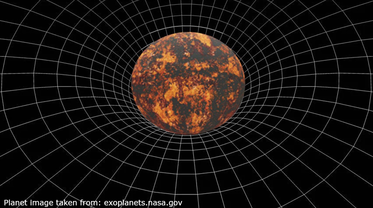 55 cancri e gravity field